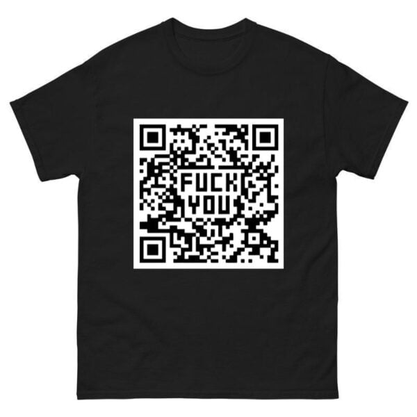 Fk You Qr Code Shirt