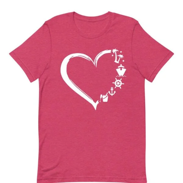 Cruise Distressed Heart Shirt