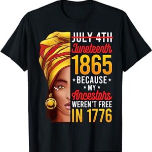 Juneteenth African American Women Shirt