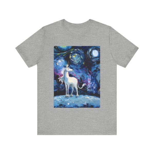 Van Gogh Starry Night Unicorn Shirt