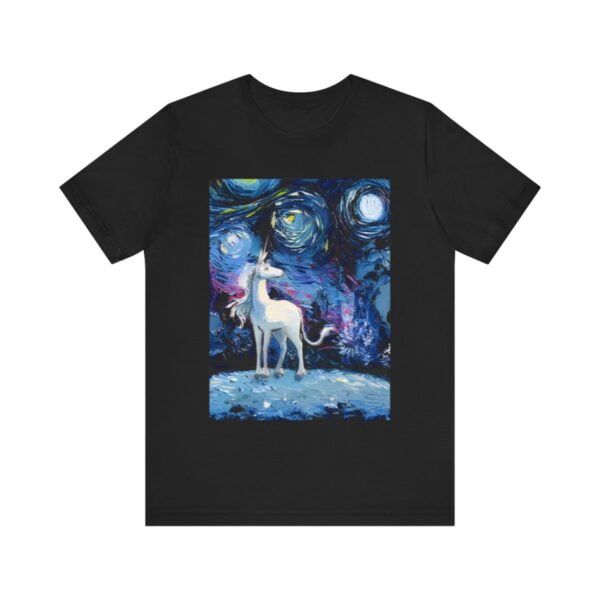 Van Gogh Starry Night Unicorn Shirt